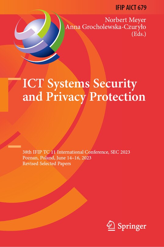 Front cover_ICT Systems Security and Privacy Protection