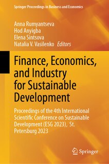 Front cover_Finance, Economics, and Industry for Sustainable Development