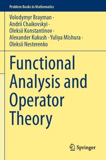 Front cover_Functional Analysis and Operator Theory