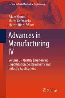 Front cover_Advances in Manufacturing IV