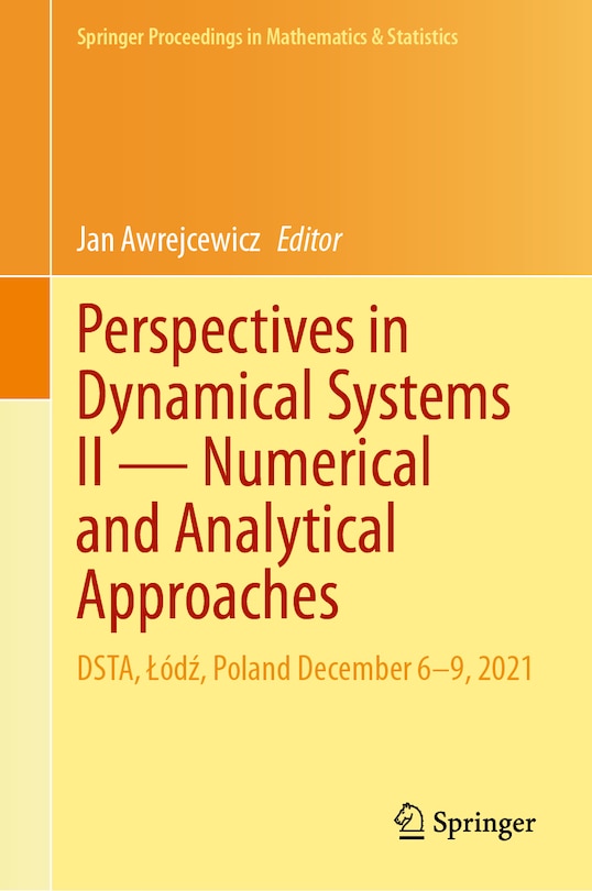 Front cover_Perspectives in Dynamical Systems II - Numerical and Analytical Approaches
