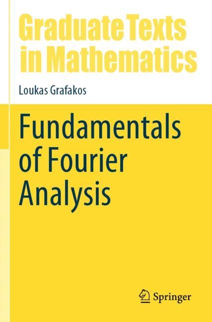 Couverture_Fundamentals of Fourier Analysis