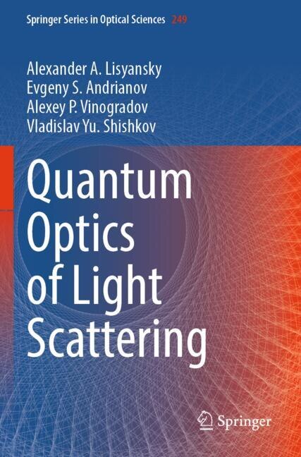 Couverture_Quantum Optics of Light Scattering