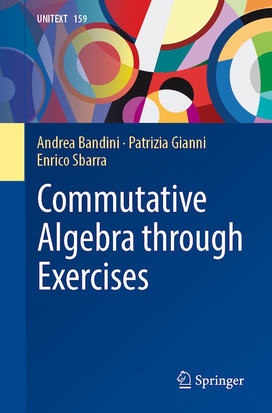 Front cover_Commutative Algebra through Exercises