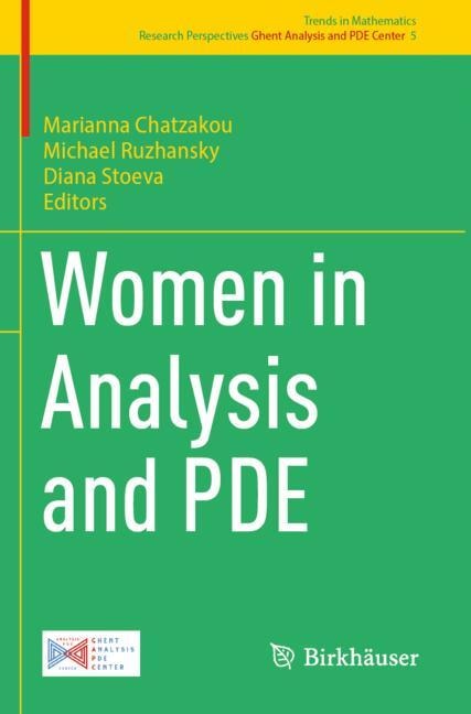 Front cover_Women in Analysis and PDE