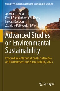 Couverture_Advanced Studies on Environmental Sustainability