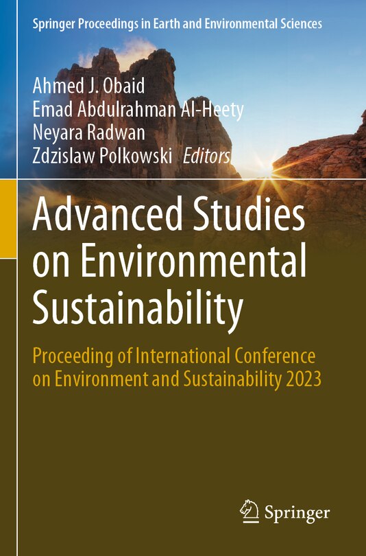 Couverture_Advanced Studies on Environmental Sustainability