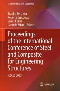 Couverture_Proceedings of the International Conference of Steel and Composite for Engineering Structures