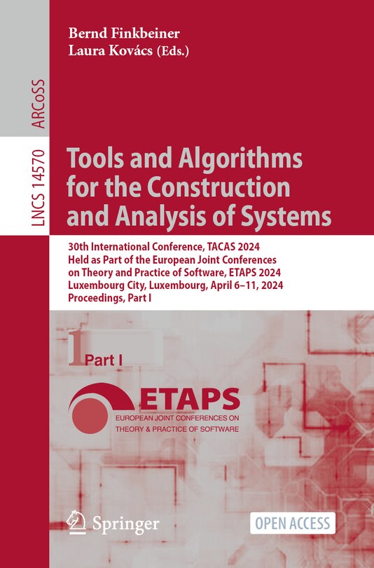 Couverture_Tools and Algorithms for the Construction and Analysis of Systems