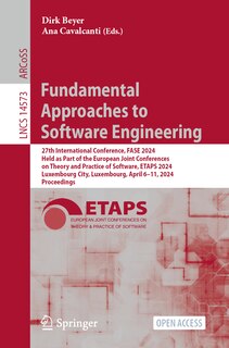 Front cover_Fundamental Approaches to Software Engineering