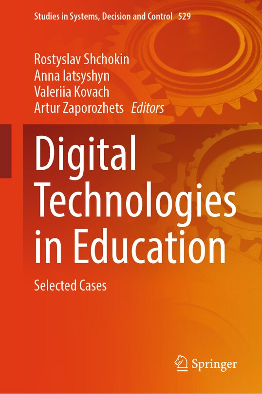 Front cover_Digital Technologies in Education