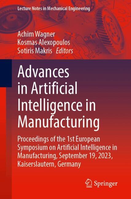 Couverture_Advances in Artificial Intelligence in Manufacturing