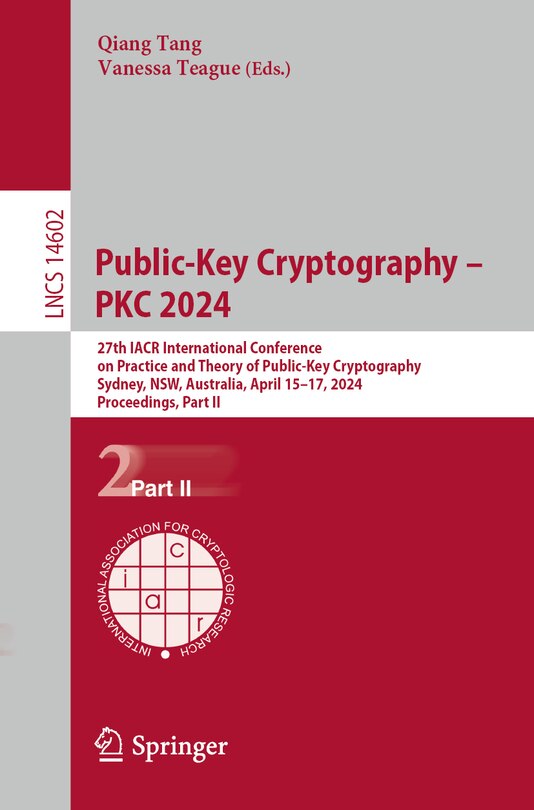 Couverture_Public-Key Cryptography - PKC 2024