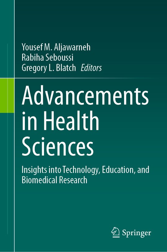 Front cover_Advancements in Health Sciences