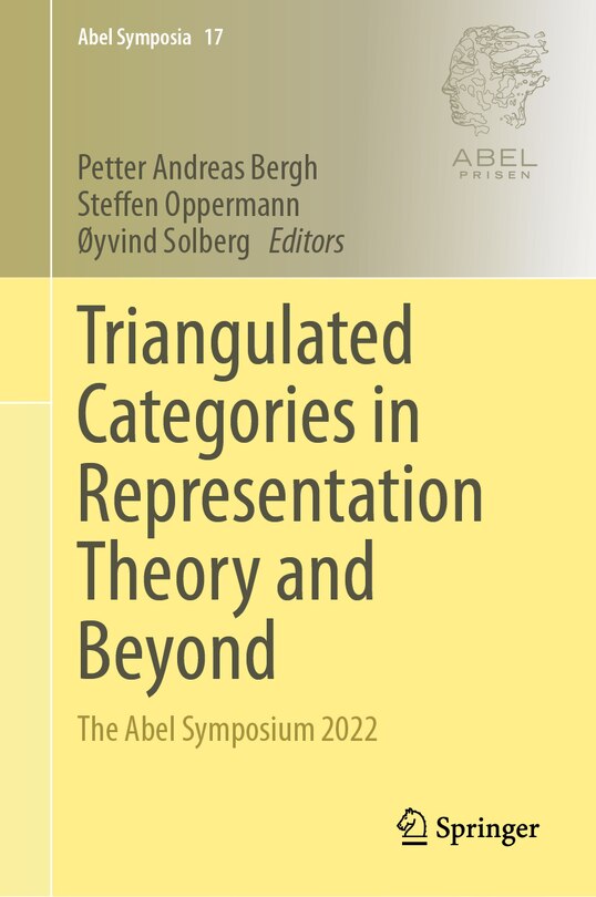 Couverture_Triangulated Categories in Representation Theory and Beyond