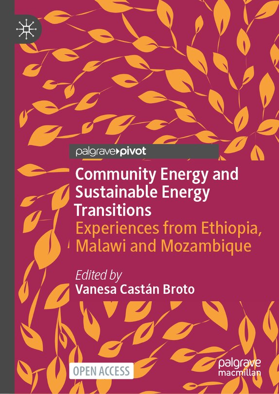 Front cover_Community Energy and Sustainable Energy Transitions