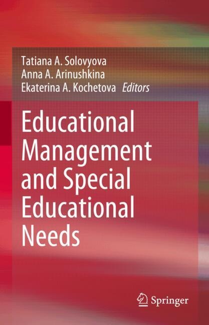 Front cover_Educational Management and Special Educational Needs