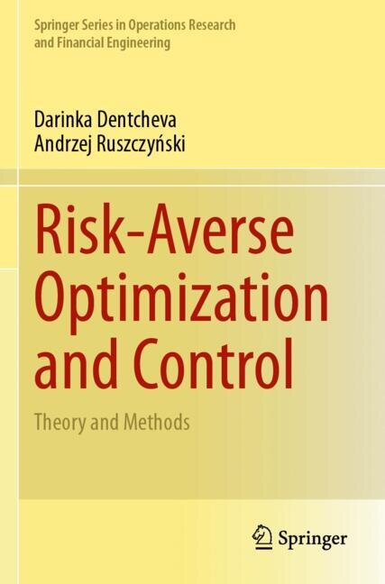 Front cover_Risk-Averse Optimization and Control