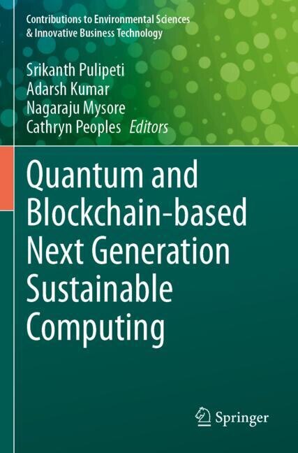 Front cover_Quantum and Blockchain-based Next Generation Sustainable Computing