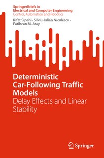 Front cover_Deterministic Car-Following Traffic Models