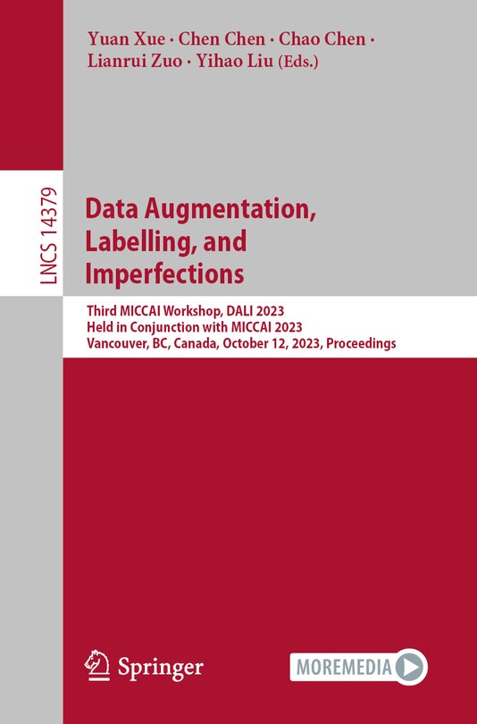 Couverture_Data Augmentation, Labelling, and Imperfections