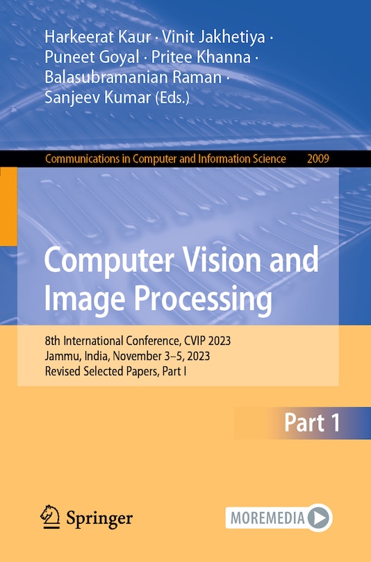 Front cover_Computer Vision and Image Processing