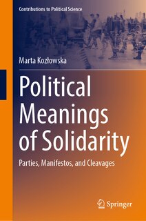 Front cover_Political Meanings of Solidarity