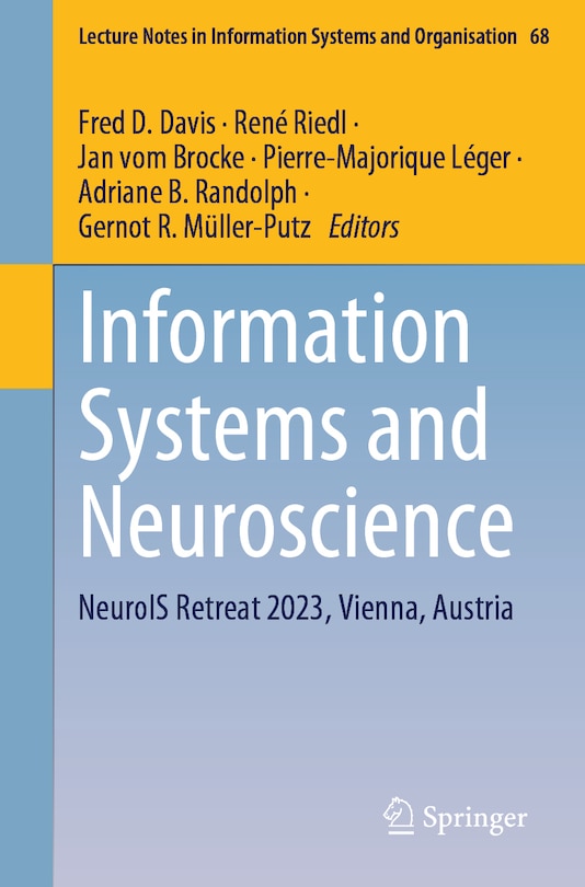 Front cover_Information Systems and Neuroscience