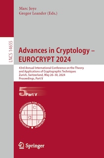 Couverture_Advances in Cryptology - EUROCRYPT 2024