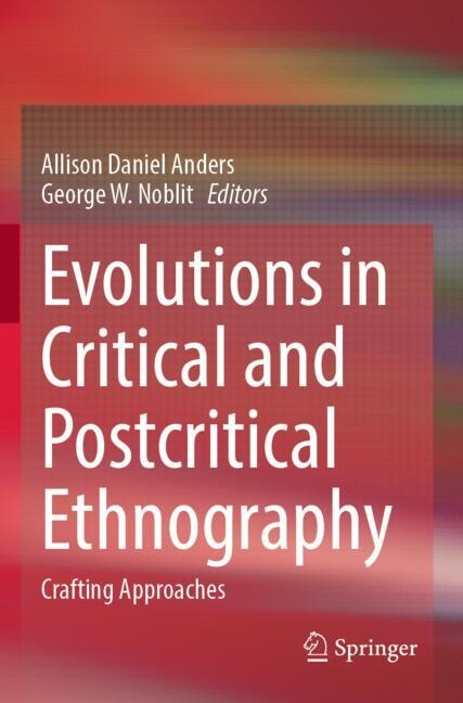 Couverture_Evolutions in Critical and Postcritical Ethnography