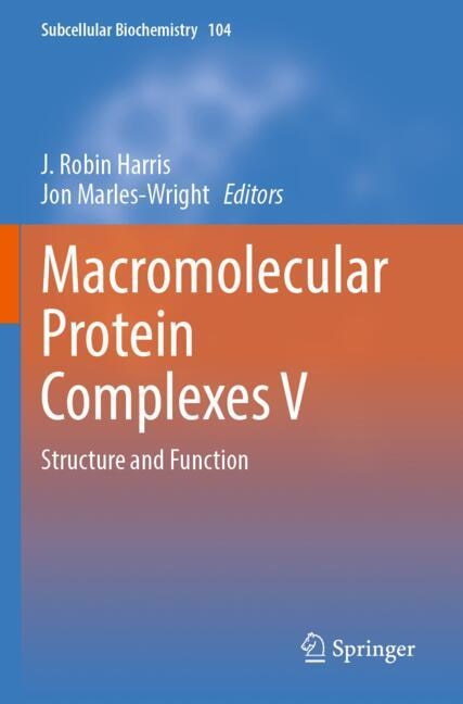 Front cover_Macromolecular Protein Complexes V