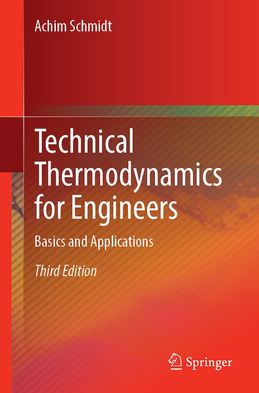 Front cover_Technical Thermodynamics for Engineers