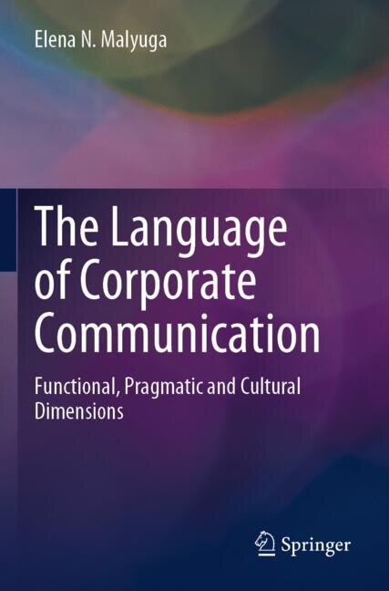 Front cover_The Language of Corporate Communication