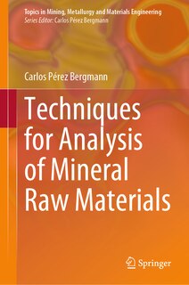 Front cover_Techniques for Analysis of Mineral Raw Materials