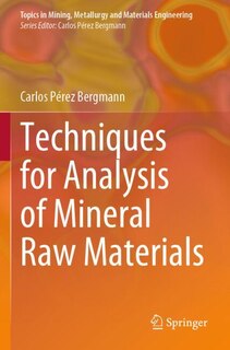 Couverture_Techniques for Analysis of Mineral Raw Materials