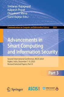 Front cover_Advancements in Smart Computing and Information Security