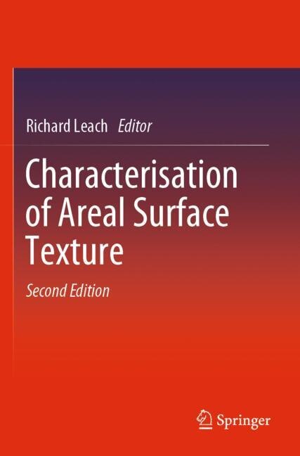 Front cover_Characterisation of Areal Surface Texture