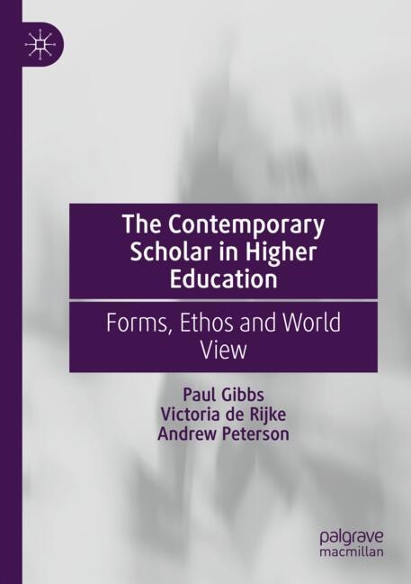 Front cover_The Contemporary Scholar in Higher Education