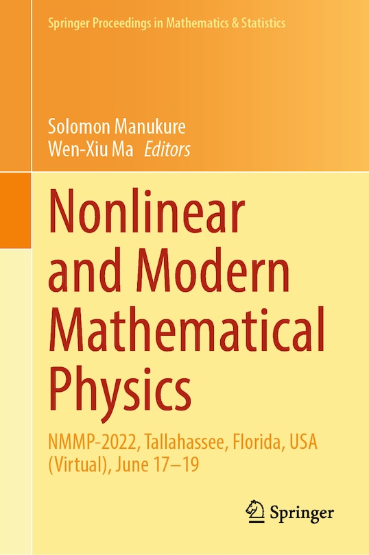 Front cover_Nonlinear and Modern Mathematical Physics