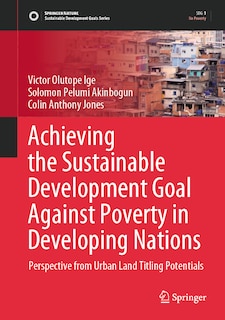 Front cover_Achieving the Sustainable Development Goal Against Poverty in Developing Nations