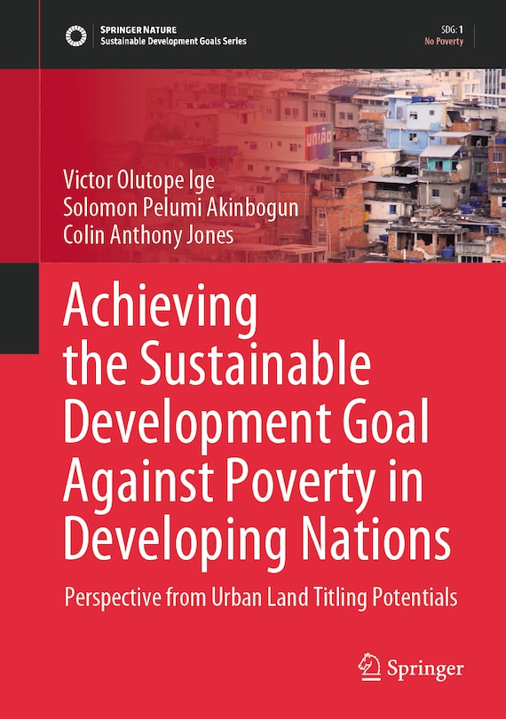 Front cover_Achieving the Sustainable Development Goal Against Poverty in Developing Nations