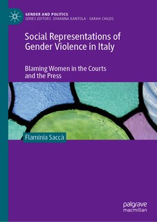 Couverture_Social Representations of Gender Violence in Italy