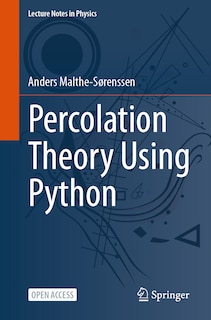 Couverture_Percolation Theory Using Python