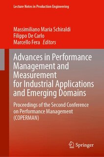 Couverture_Advances in Performance Management and Measurement for Industrial Applications and Emerging Domains