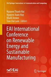 Front cover_EAI International Conference on Renewable Energy and Sustainable Manufacturing