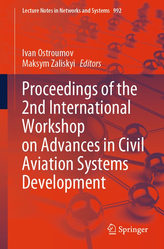 Couverture_Proceedings of the 2nd International Workshop on Advances in Civil Aviation Systems Development