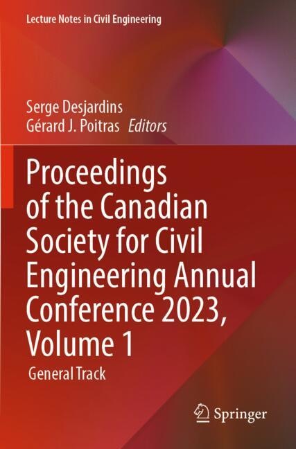 Front cover_Proceedings of the Canadian Society for Civil Engineering Annual Conference 2023, Volume 1
