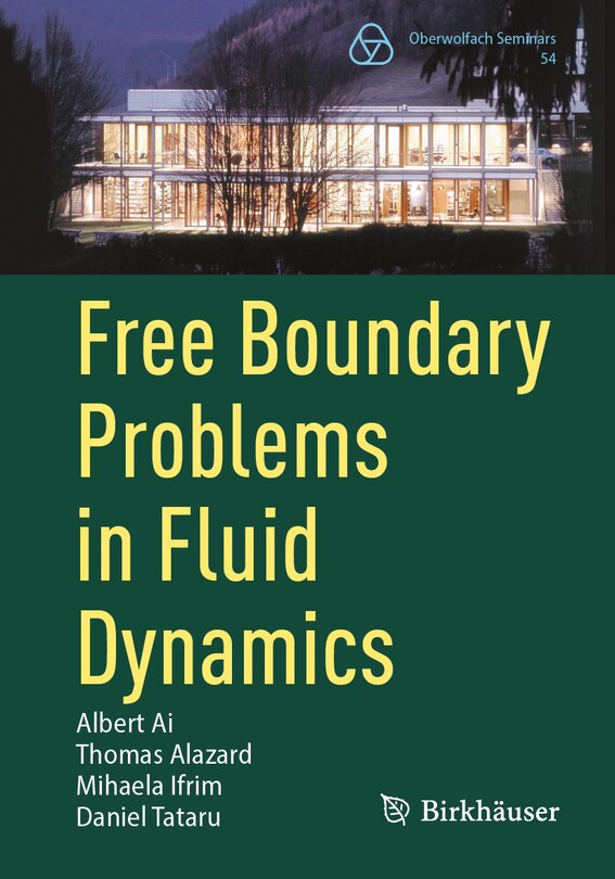 Couverture_Free Boundary Problems in Fluid Dynamics