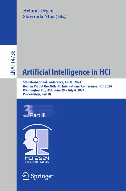 Couverture_Artificial Intelligence in HCI