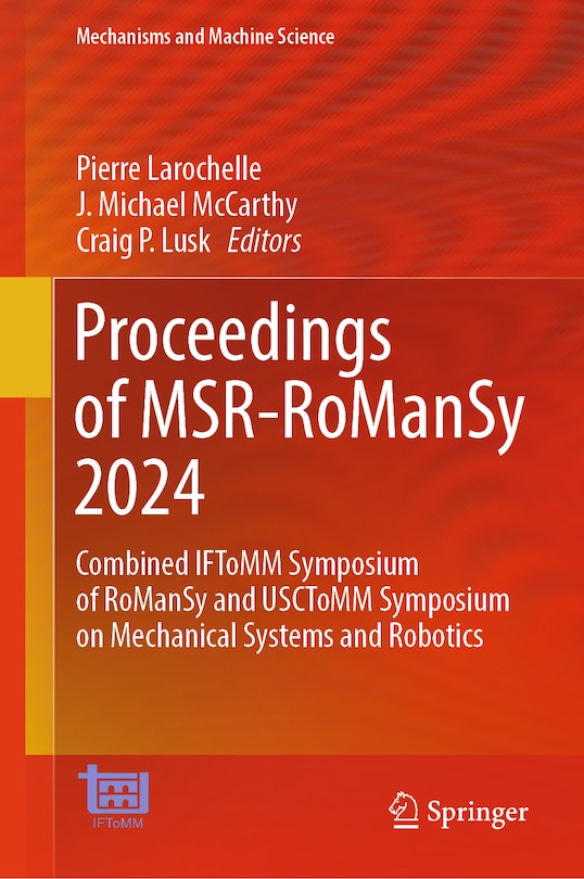 Front cover_Proceedings of MSR-RoManSy 2024